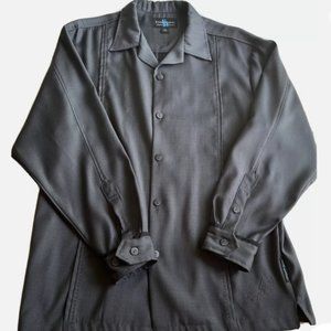 New Steve Harvey XXL 2XL Celebrity Edition Black Shirt Jacket